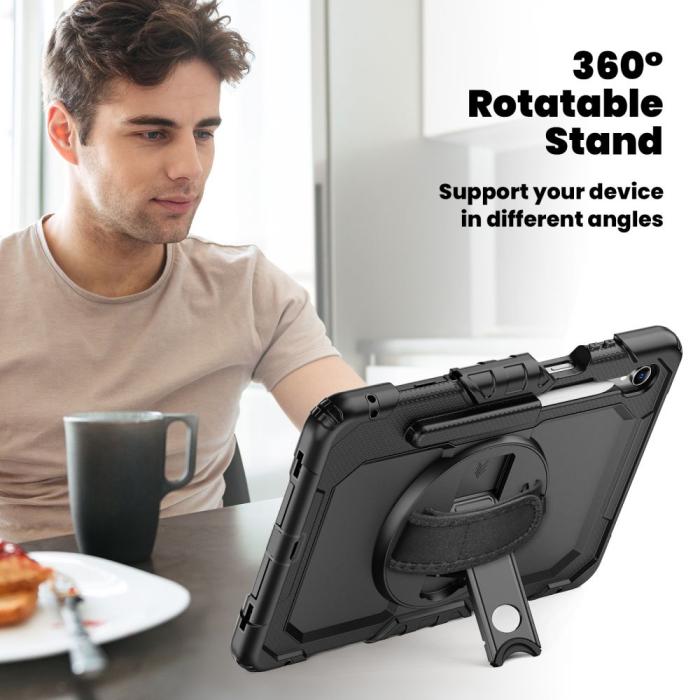 Bild 6, Tech-Protect Tech-Protect Samsung Galaxy Tab S11 Skal 360 Solid Svart - Teknikhallen.se
