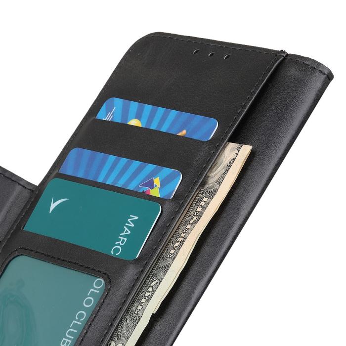 Bild 6,  Sony Xperia Pro-I Fodral Läder Med Magnetisk Stängning Svart - Teknikhallen.se