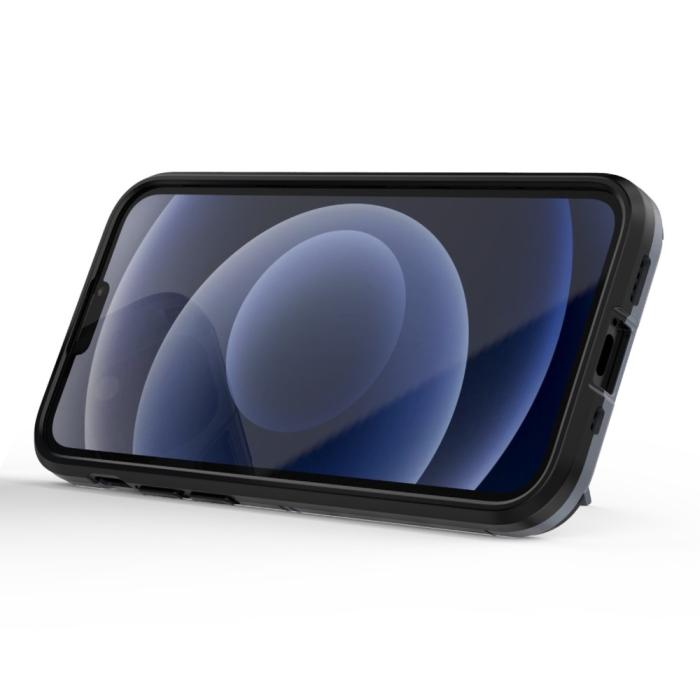 Bild 3,  iPhone 13 Mini - Hybrid Armor Skal Med Kickstand - Navy Blue - Teknikhallen.se