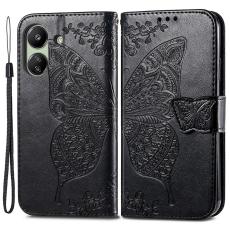  Xiaomi Redmi 13C 4G Fodral Big Butterfly Svart - Teknikhallen.se