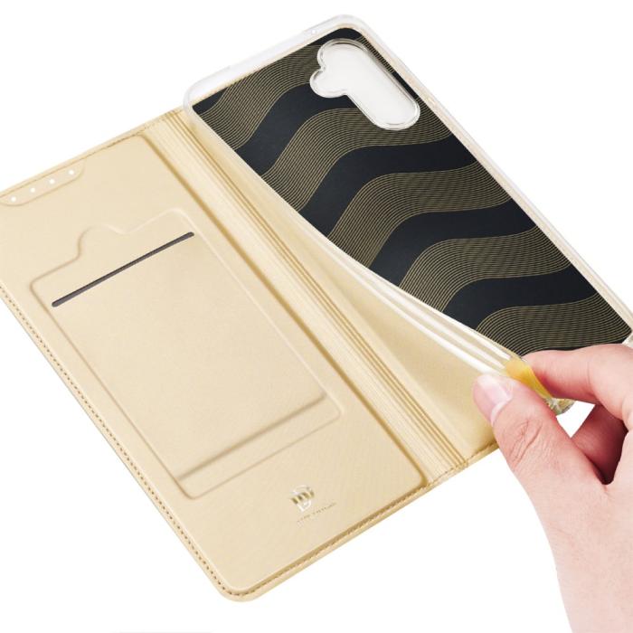 Bild 6, DUX DUCIS DUX DUCIS Galaxy A34 5G Fodral Skin Pro Guld - Teknikhallen.se