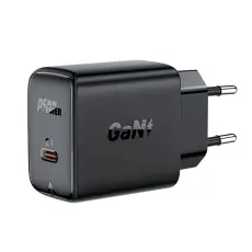 Acefast Acefast 30W GaN PD QC USB-C V&auml;ggladdare Svart - Teknikhallen.se