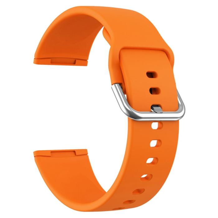Bild 3,  Fitbit Versa 4/Sense 2 Klockarmband Silikon Orange - Teknikhallen.se