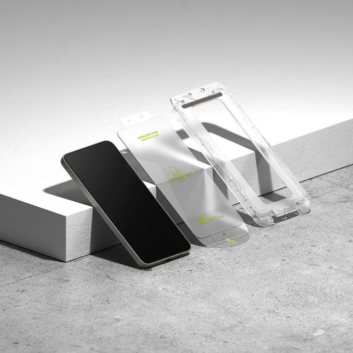 Bild 6, Ringke Ringke Galaxy S25 / S24 2-PACK Easy Slide Skärmskydd Härdat Glas - Teknikhallen.se