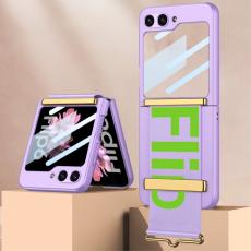 GKK GKK Galaxy Z Flip 6 / 7 FE Skal B&auml;lte Hybrid Lila/Gr&ouml;n - Teknikhallen.se
