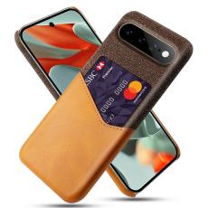  Google Pixel 11 Pro XL Skal PU L&auml;der Med Korth&aring;llare Orange - Teknikhallen.se