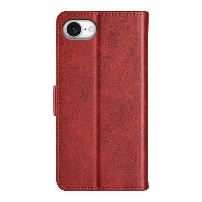 Bild 6,  iPhone 17e / 16e Fodral Läder Röd - Teknikhallen.se