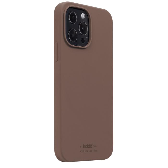 Bild 2, holdit holdit iPhone 13 Pro Max Skal Silikon Dark Brown - Teknikhallen.se