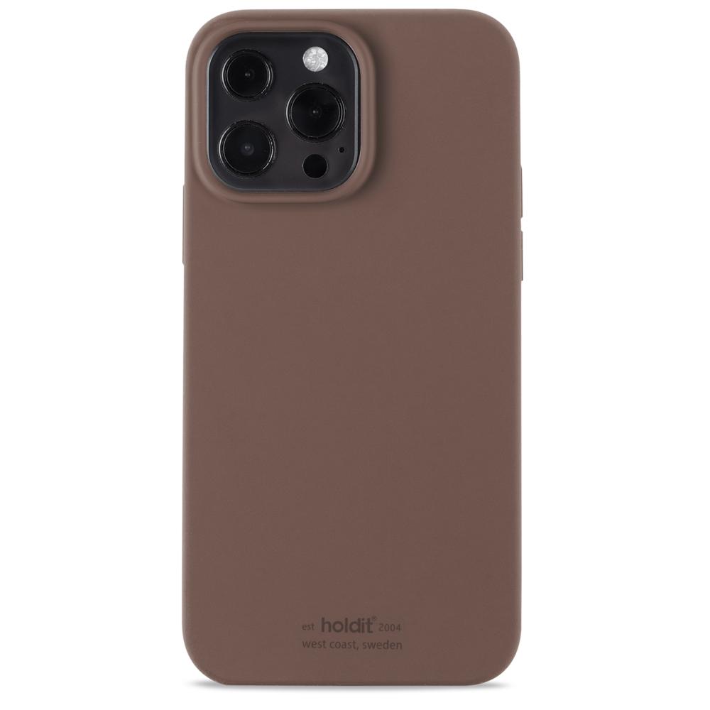 holdit holdit iPhone 13 Pro Max Skal Silikon Dark Brown - Teknikhallen.se