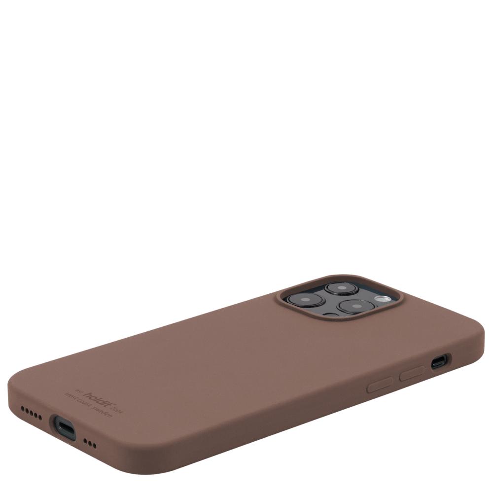 holdit holdit iPhone 13 Pro Max Skal Silikon Dark Brown - Teknikhallen.se