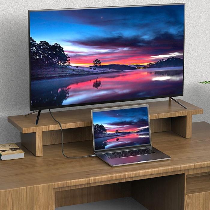 Bild 6, Tech-Protect Tech-Protect 2 m 240W PD 8K USB-C/USB-C Kabel UltraBoost Grå - Teknikhallen.se