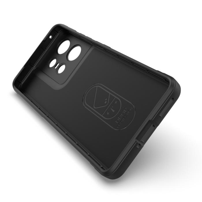 Bild 4,  Motrola Edge 50 Pro 5G Skal Magic Shield Grå - Teknikhallen.se