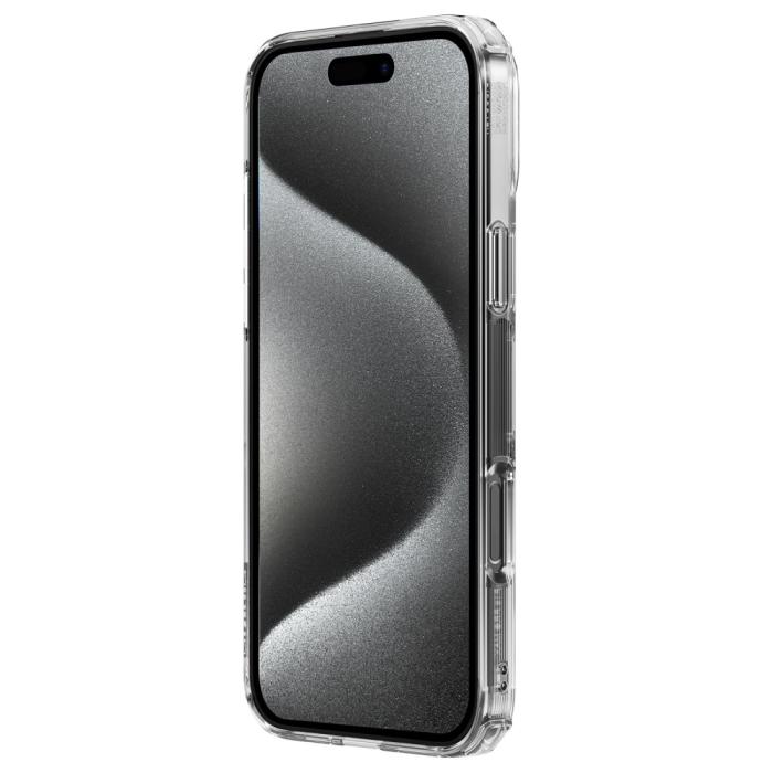 Bild 4, NILLKIN NILLKIN iPhone 16 Pro Max Skal MagSafe Pro Transparent - Teknikhallen.se
