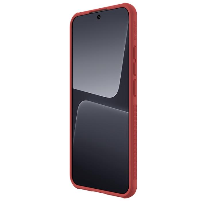 Bild 3, NILLKIN NILLKIN Xiaomi 13 5G Skal Frosted Shield Pro Röd - Teknikhallen.se