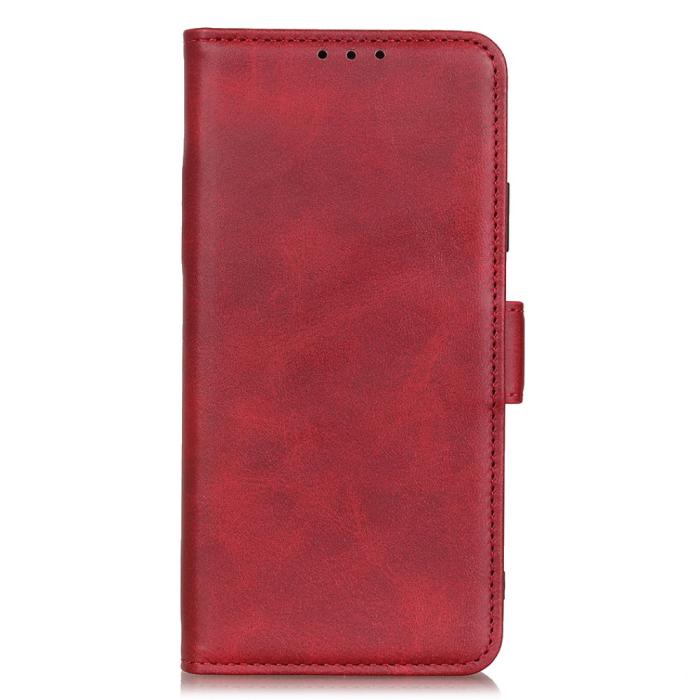 Bild 2,  Sony Xperia Pro-I Fodral Läder Med Magnetisk Stängning Röd - Teknikhallen.se