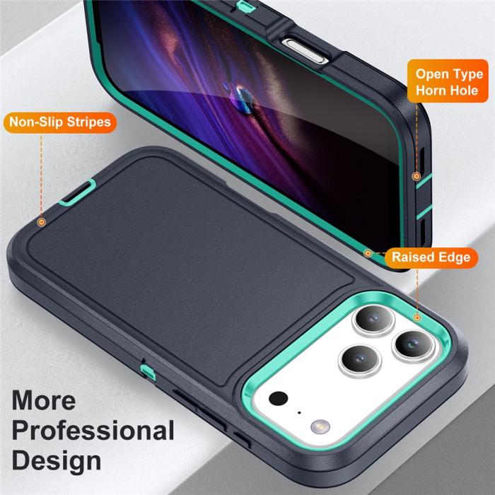 Bild 3,  iPhone 17 Pro Skal Extreme Shockproof Hybrid Mörk Blå - Teknikhallen.se