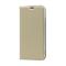  iPhone 13 Mini - Skin Touch Flip Fodral - Guld - Teknikhallen.se