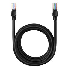 BASEUS BASEUS 5 m Cat5 RJ45 N&auml;tverkskabel Svart - Teknikhallen.se