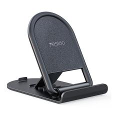 YESIDO YESIDO Mobilh&aring;llare Portabel F&ouml;r Skrivbord Svart - Teknikhallen.se