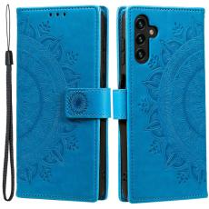  Samsung Galaxy A54 5G Fodral Mandala L&auml;der Bl&aring; - Teknikhallen.se