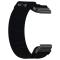  Klockarmband 26 mm Nylon Justerbart Svart - Teknikhallen.se