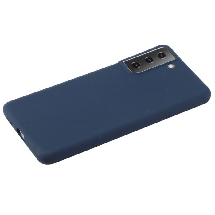 Bild 2,  Samsung Galaxy S22 Plus Skal Matt TPU Mörk Blå - Teknikhallen.se
