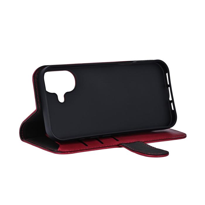 Bild 4, Gear Gear iPhone 17 Fodral MagSafe Läder Deep Red - Teknikhallen.se