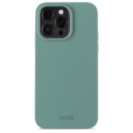 holdit holdit iPhone 14 Pro Max Skal Silikon Moss Green - Teknikhallen.se