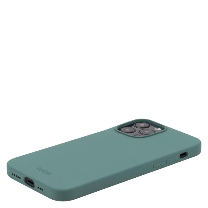 Bild 3, holdit holdit iPhone 14 Pro Max Skal Silikon Moss Green - Teknikhallen.se