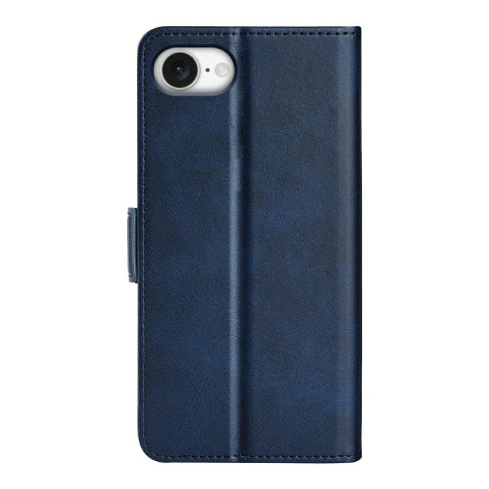 Bild 6,  iPhone 17e / 16e Fodral Läder Blå - Teknikhallen.se