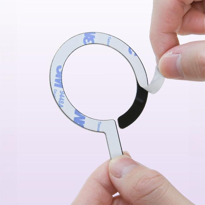 Bild 3, Tech-Protect Tech-Protect 2-PACK Universal Magnetisk MagSafe Ring Svart/Silver - Teknikhallen.se