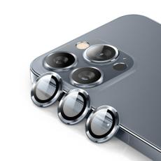 ENKAY ENKAY iPhone 14 Pro / 14 Pro Max Linsskydd Metall Ring Grafit Gr&aring; - Teknikhallen.se