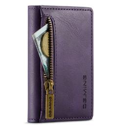 DG.MING DG.MING Plånbok RFID Skydd Med Sedelficka Lila - Teknikhallen.se