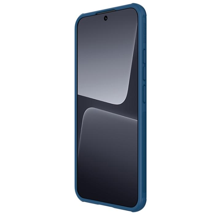 Bild 3, NILLKIN NILLKIN Xiaomi 13 5G Skal Frosted Shield Pro Blå - Teknikhallen.se