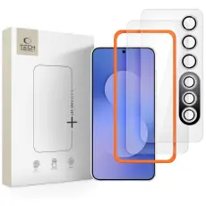 Tech-Protect Tech-Protect Samsung Galaxy S25 FE 3-PACK Sk&auml;rmskydd/Linsskydd - Teknikhallen.se