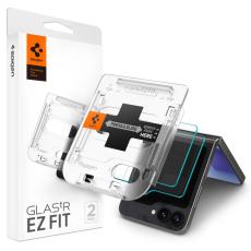 Spigen Spigen Galaxy Z Flip 6 2-PACK Sk&auml;rmskydd "Ez Fit" GLAS.tR - Teknikhallen.se