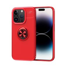  iPhone 15 Pro Skal Ring R&ouml;d - Teknikhallen.se