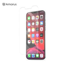  iPhone 12 Mini - AMORUS Skärmskydd Härdat Glas - Teknikhallen.se