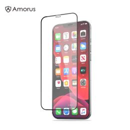  iPhone 12 Mini - AMORUS Heltäckande Skärmskydd I Härdat Glas - Teknikhallen.se