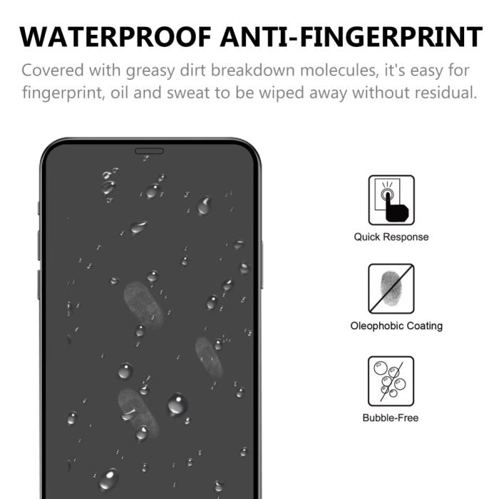 Bild 4,  iPhone 12 Mini - Heltäckande Premium Skärmskydd I Härdat Glas - Teknikhallen.se