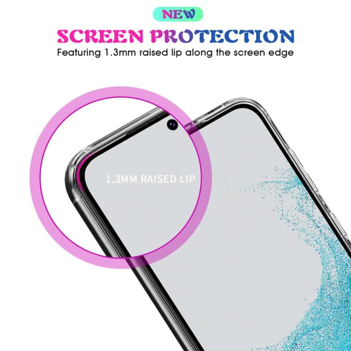Bild 3,  Samsung Galaxy S23 Skal Akryl/TPU Transparent - Teknikhallen.se