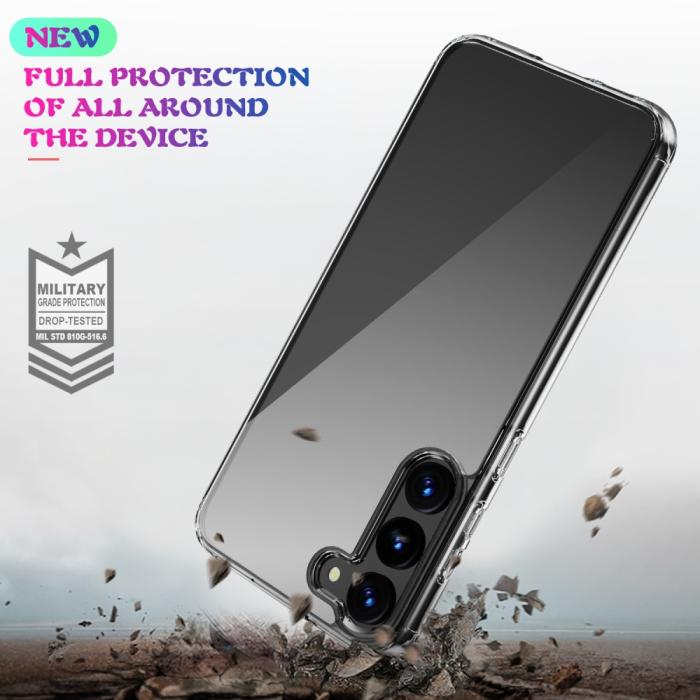 Bild 6,  Samsung Galaxy S23 Skal Akryl/TPU Transparent - Teknikhallen.se