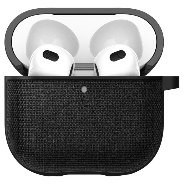 Bild 2, Spigen Spigen AirPods 4 Skal Urban Fit Svart - Teknikhallen.se