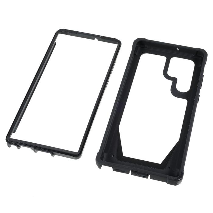 Bild 6,  Samsung Galaxy S22 Ultra Skal 2in1 Hybrid Armor Svart - Teknikhallen.se