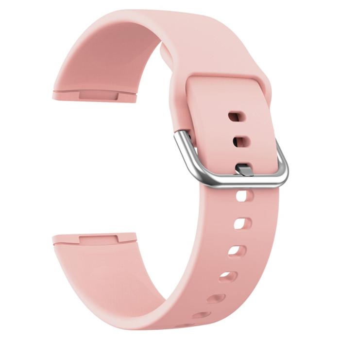 Bild 3,  Fitbit Versa 4/Sense 2 Klockarmband Silikon Rosa - Teknikhallen.se