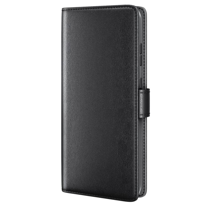 Bild 5,  Samsung Galaxy A36 5G/A56 5G Fodral Premium Äkta Läder Svart - Teknikhallen.se