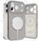 Tech-Protect Tech-Protect iPhone 17 Pro Skal MagSafe Silicone Stone Grey - Teknikhallen.se
