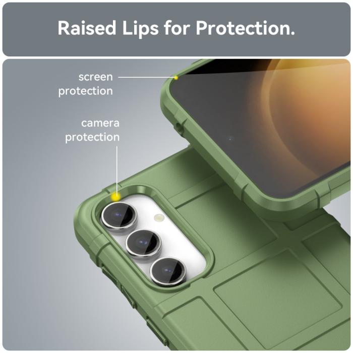 Bild 5,  Samsung Galaxy S23 FE Skal Robust Grön - Teknikhallen.se