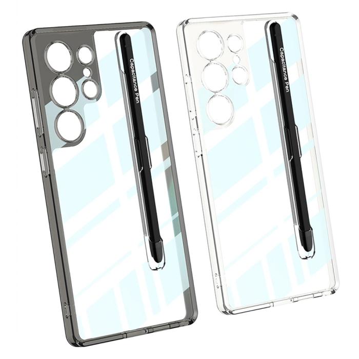 Bild 3, GKK GKK Galaxy S25 Ultra Skal Inkl. Penna Transparent - Teknikhallen.se