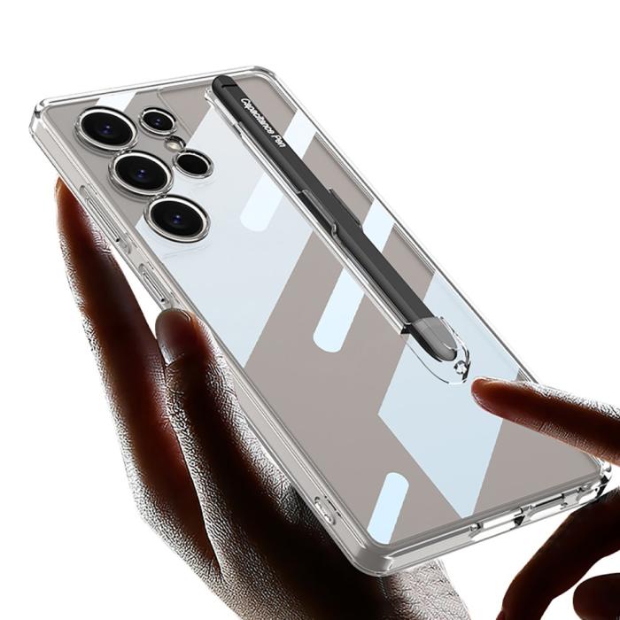 Bild 4, GKK GKK Galaxy S25 Ultra Skal Inkl. Penna Transparent - Teknikhallen.se